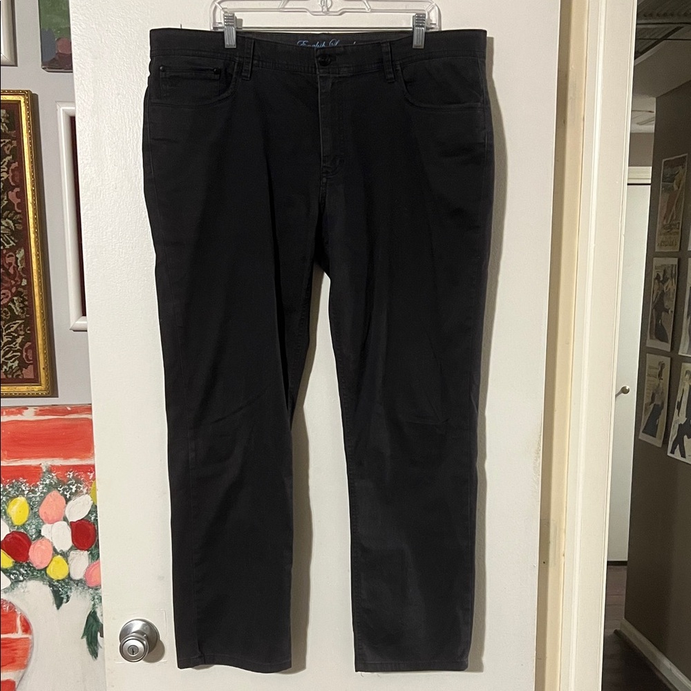 English Laundry men’s black 5 pocket jeans